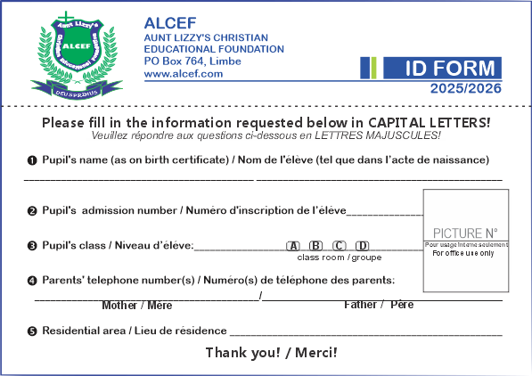 ID Card – Bilingual